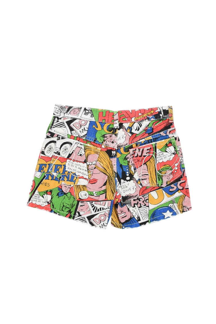Multicolor Printed Shorts 2