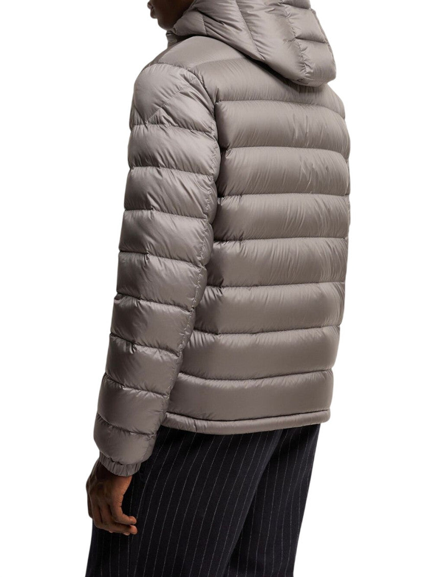 Grey Quilted Hood Jacket 3