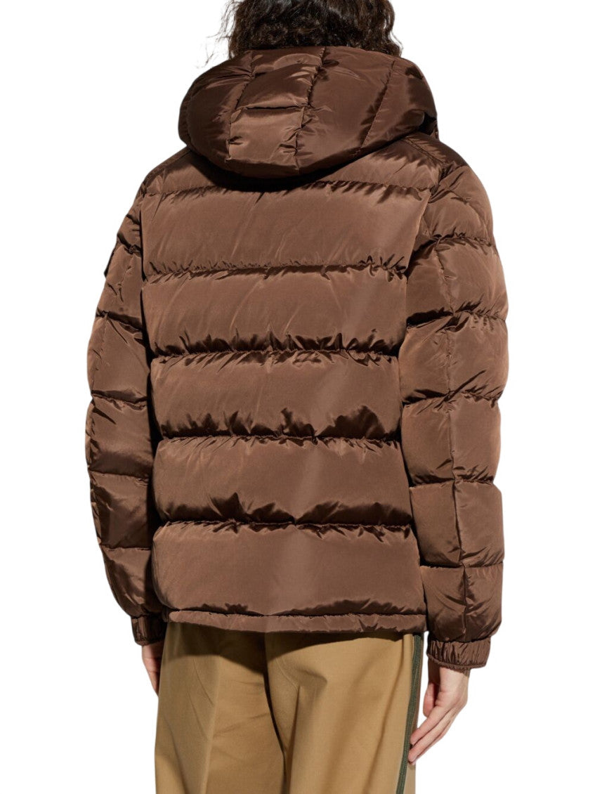 Brown Quilted Puffer Jacket 3