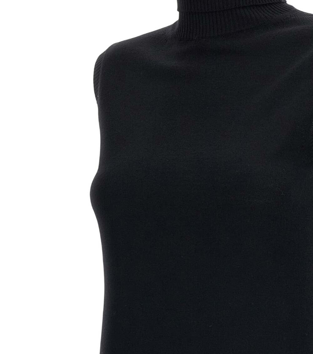 Black Turtle Neck Top 3