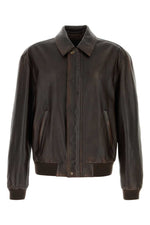 Dark Brown Solid Jacket 1