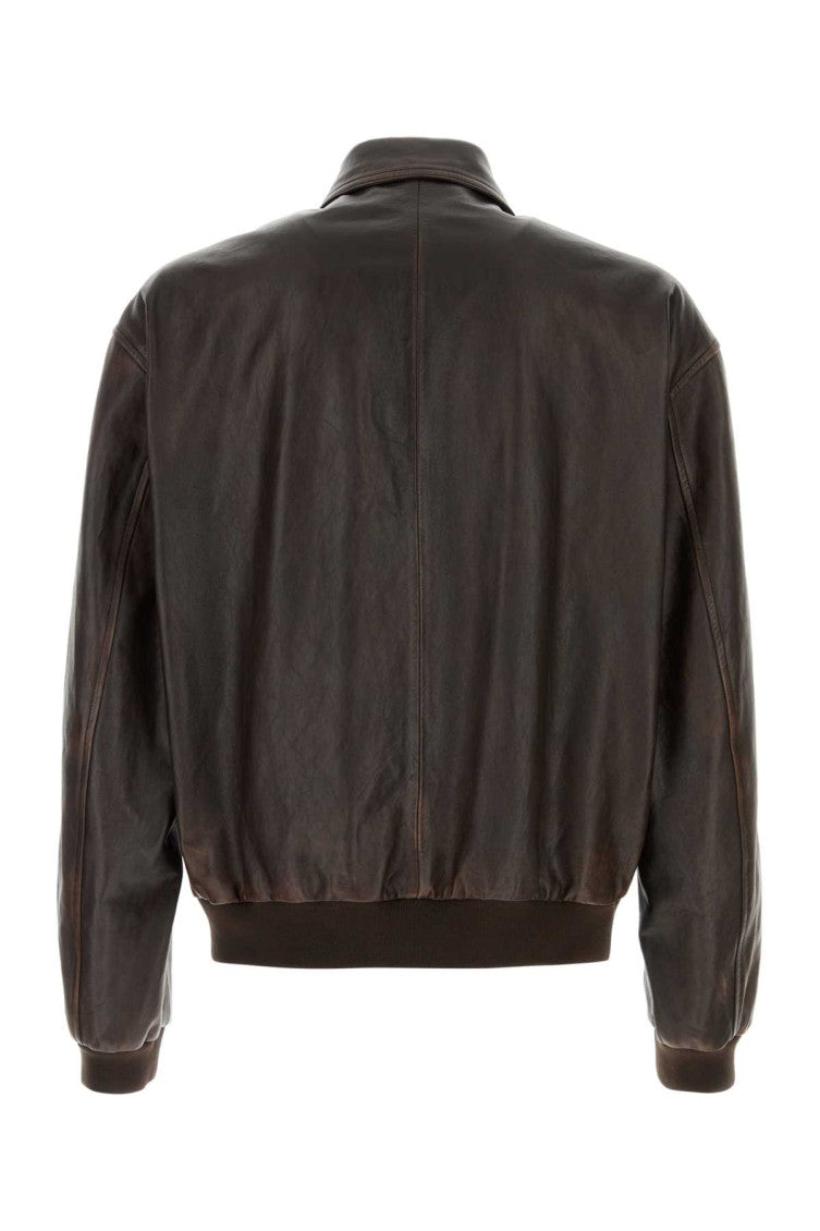Dark Brown Solid Jacket 2
