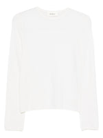White Crew Neck Sweater 1