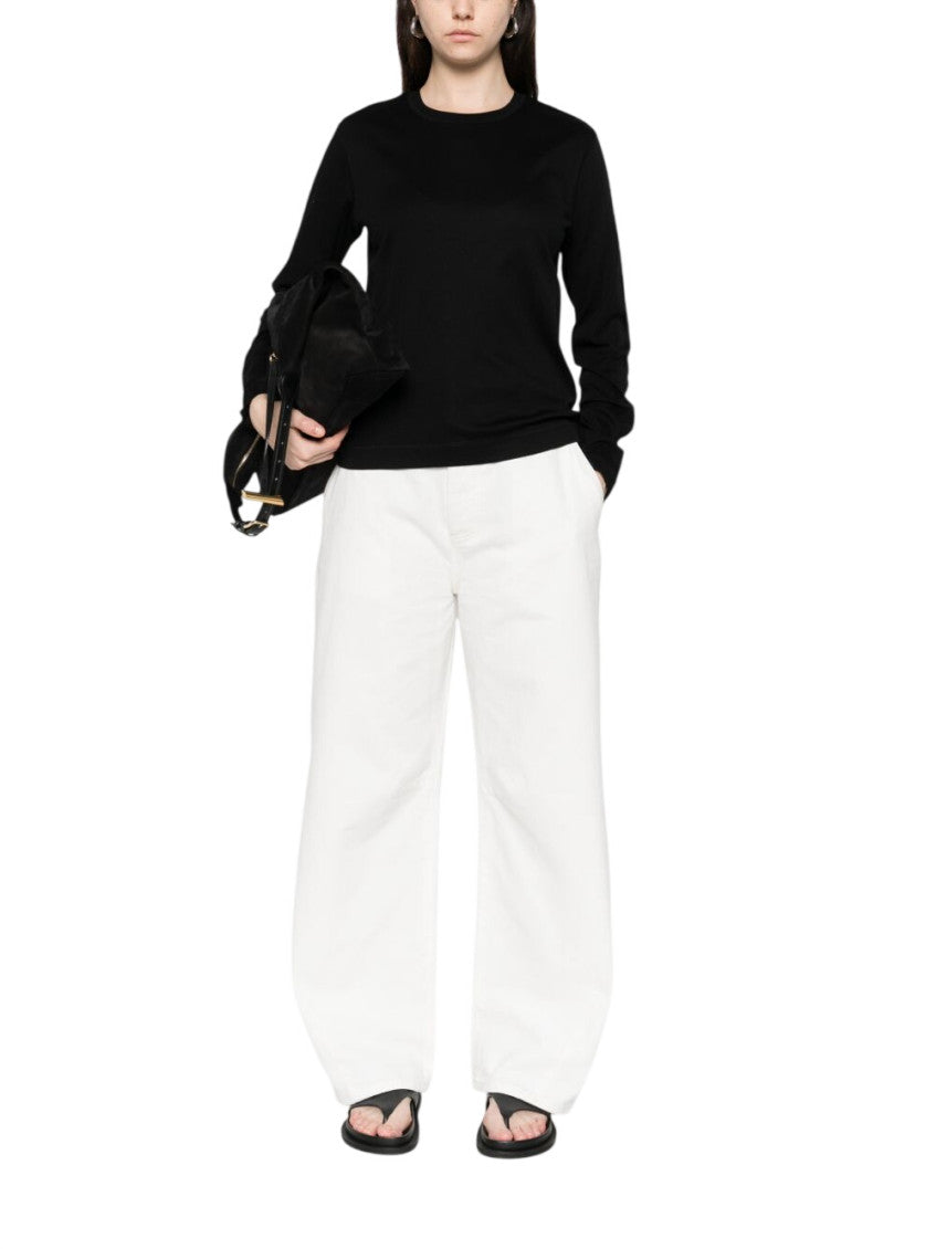 Black Crew Neck Sweater 2