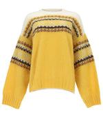 Yellow Crew Neck Sweater 1
