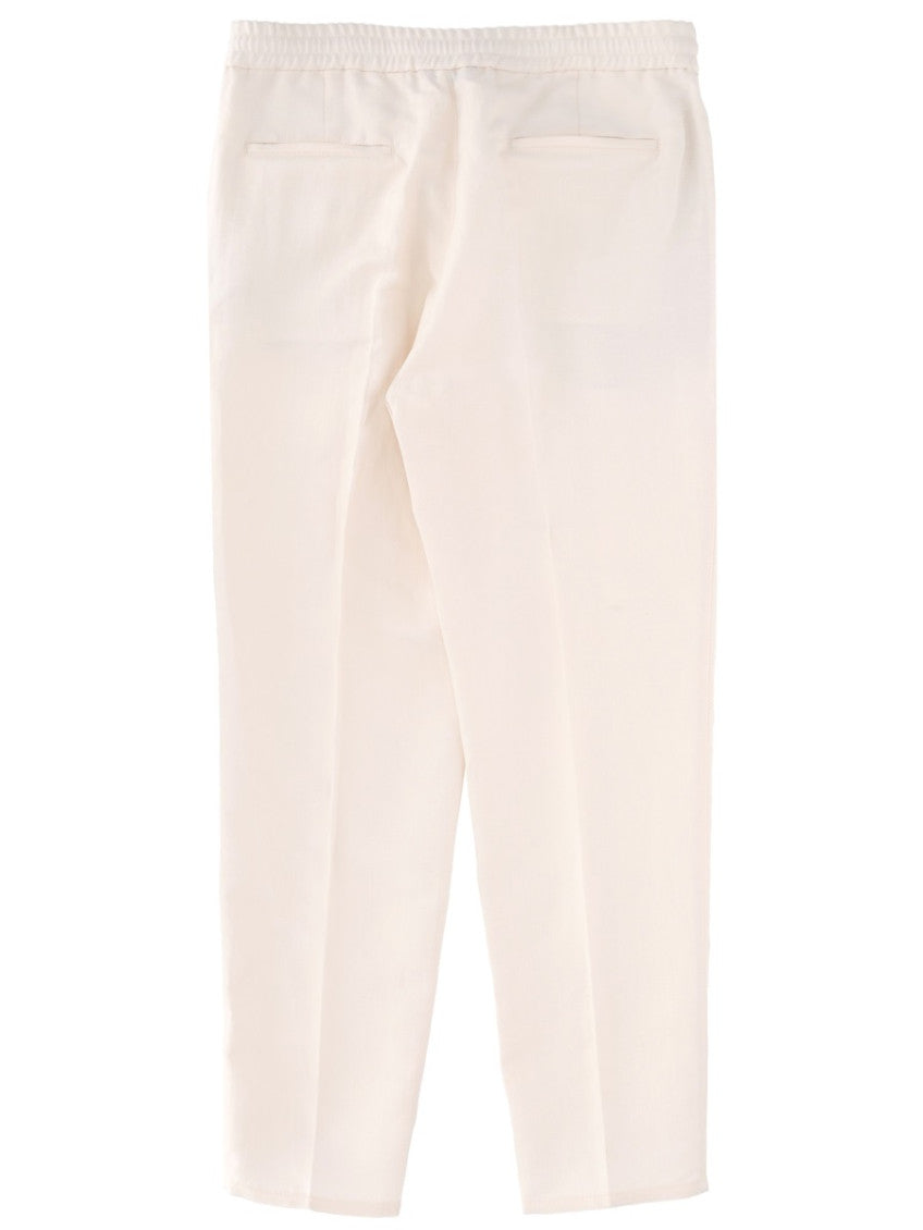 Off White Relaxed Drawstring Pants 2