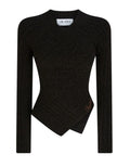 Brown V Neck Sweater 1