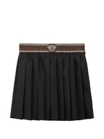Black Pleated Mini Skirt 1