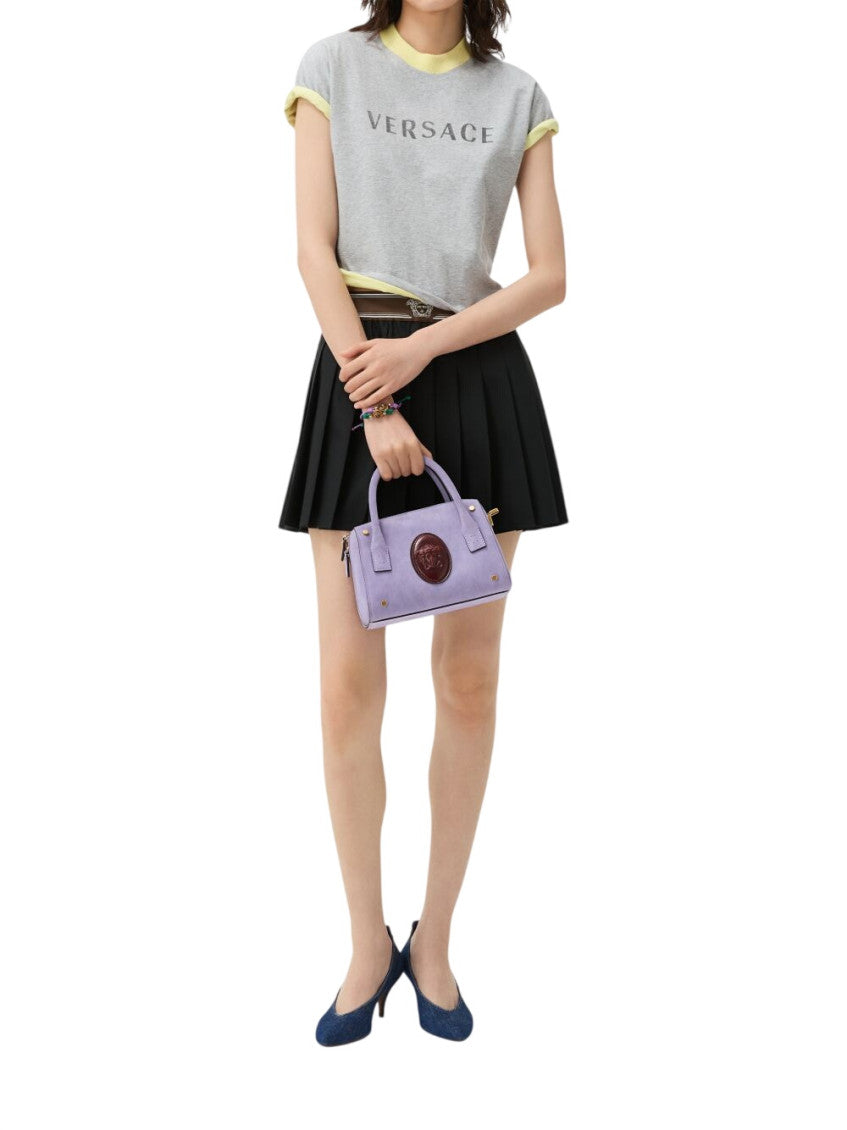 Black Pleated Mini Skirt 2