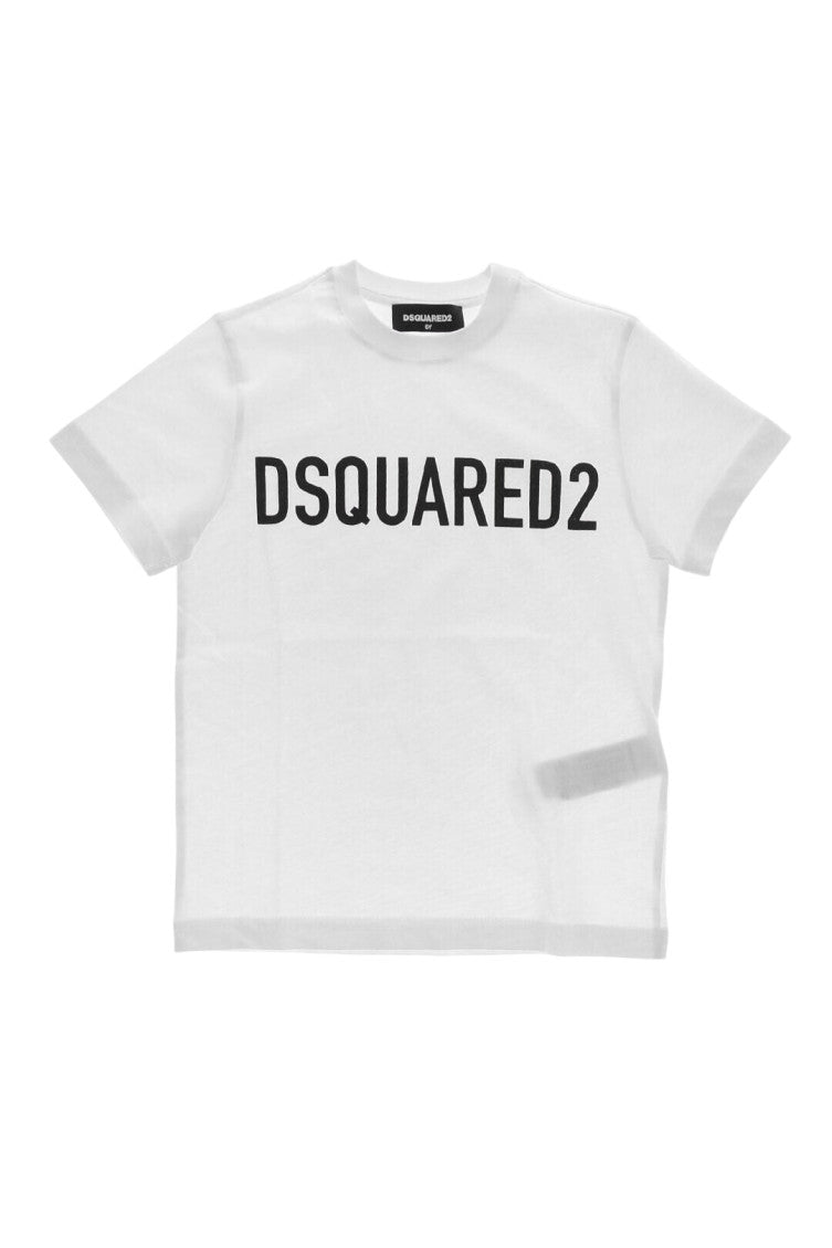 Boys White Regular T-Shirt 1