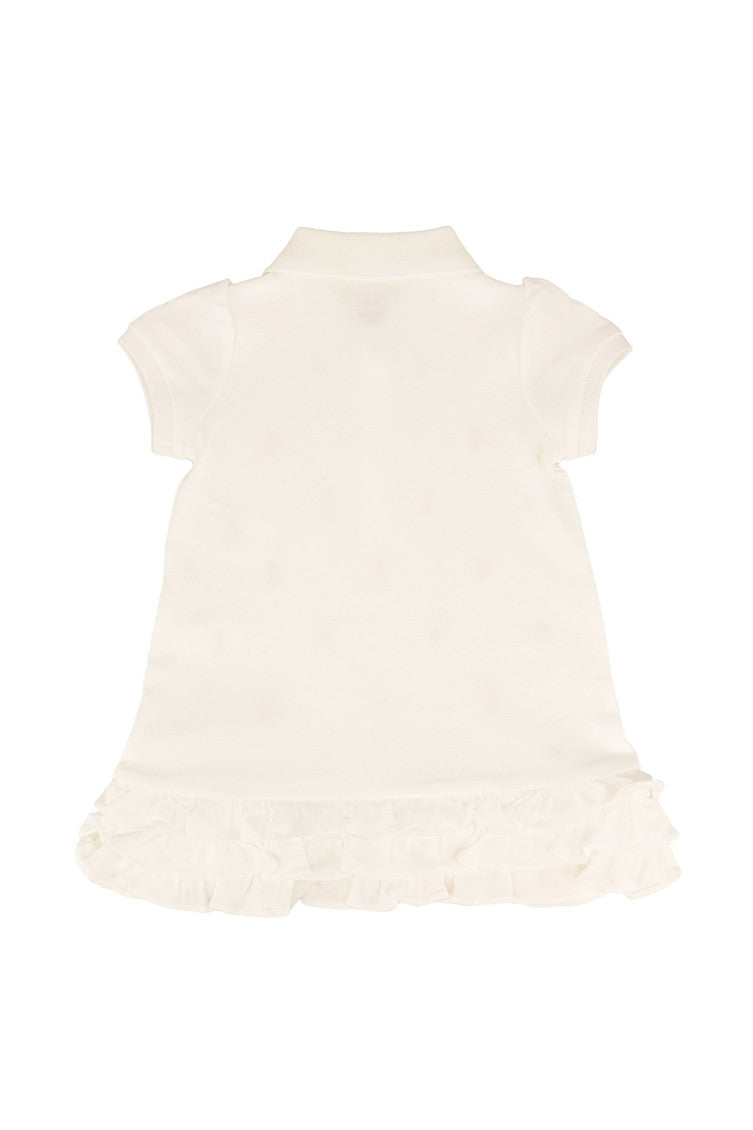 2 Piece White Printed Dress/Bloomer Sets (Baby Girl) 2