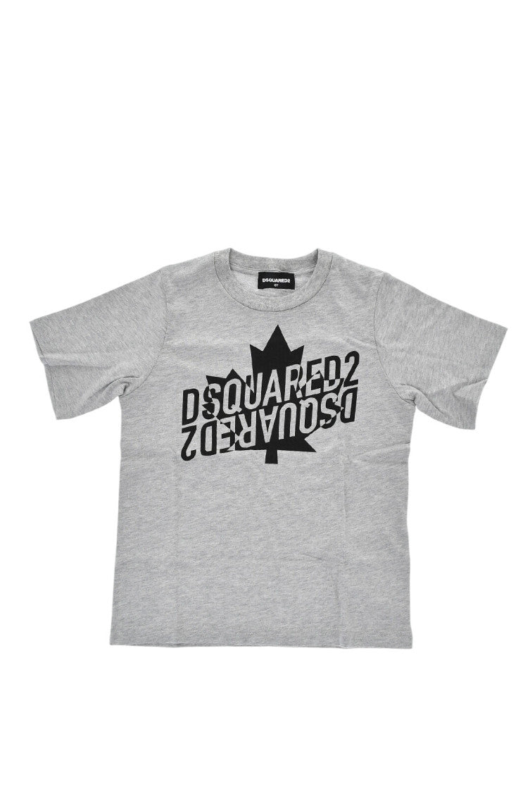 Boys Grey Graphic T-Shirt 1