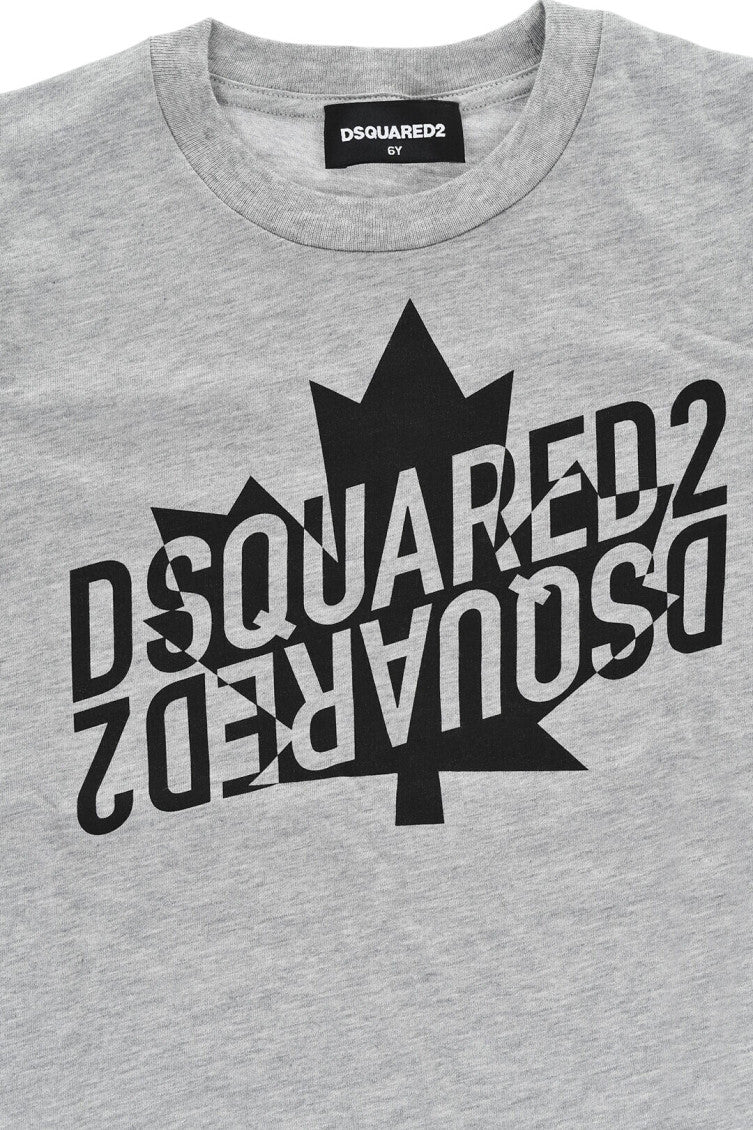 Boys Grey Graphic T-Shirt 3