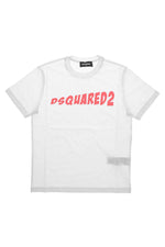 Boys White Regular T-Shirt 1