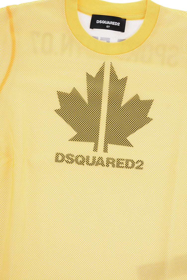 Boys Yellow Relaxed T-Shirt 3