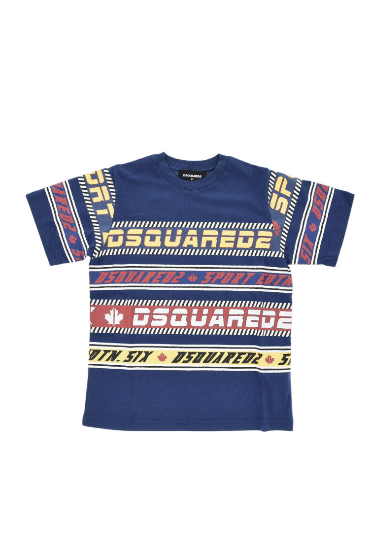 Boys Blue Regular T-Shirt 1