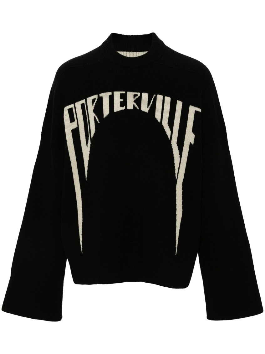 Black Logo Sweater 1