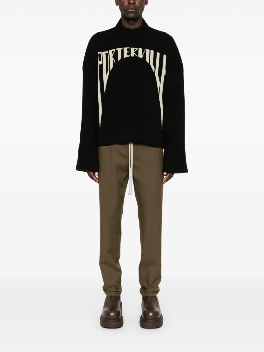 Black Logo Sweater 2