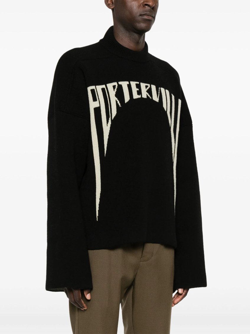 Black Logo Sweater 3