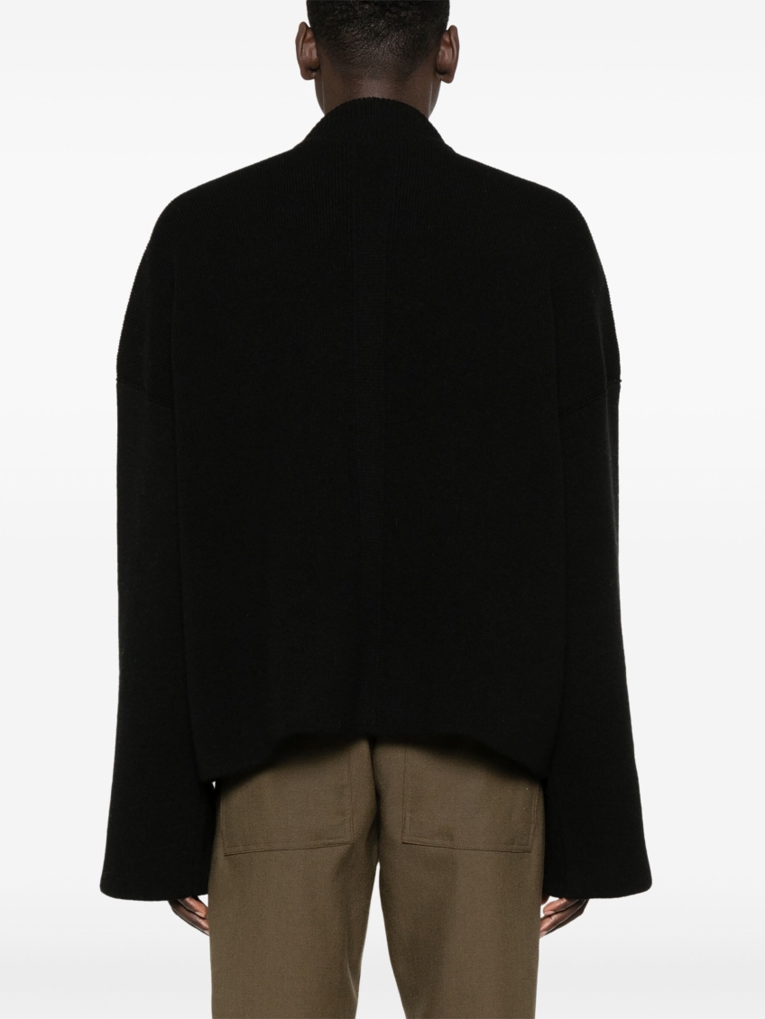 Black Logo Sweater 4
