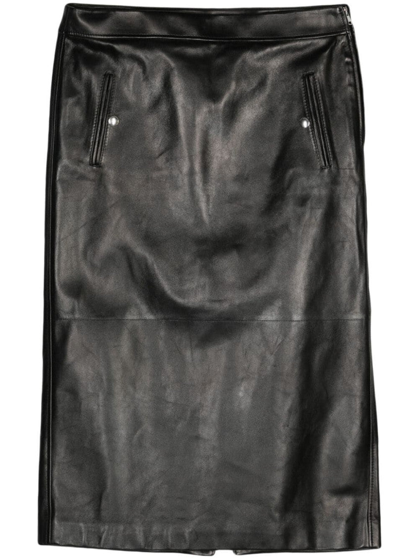 Black Low Waist Skirt 1