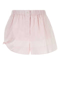 Pastel Pink Cotton Shorts 1