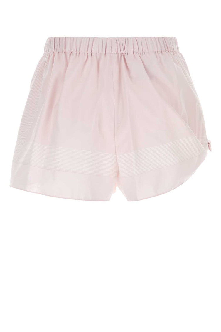 Pastel Pink Cotton Shorts 2