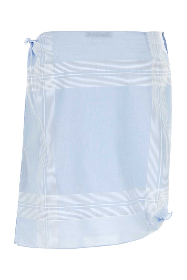 Light Blue Cotton Skirt 2