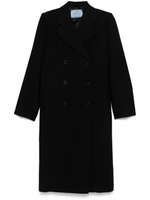 Black Virgin Wool Coat 1