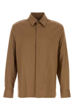 Brown Solid Shirt 1