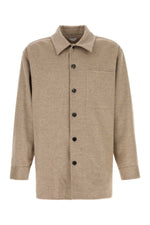 Beige Textured Shirt 1