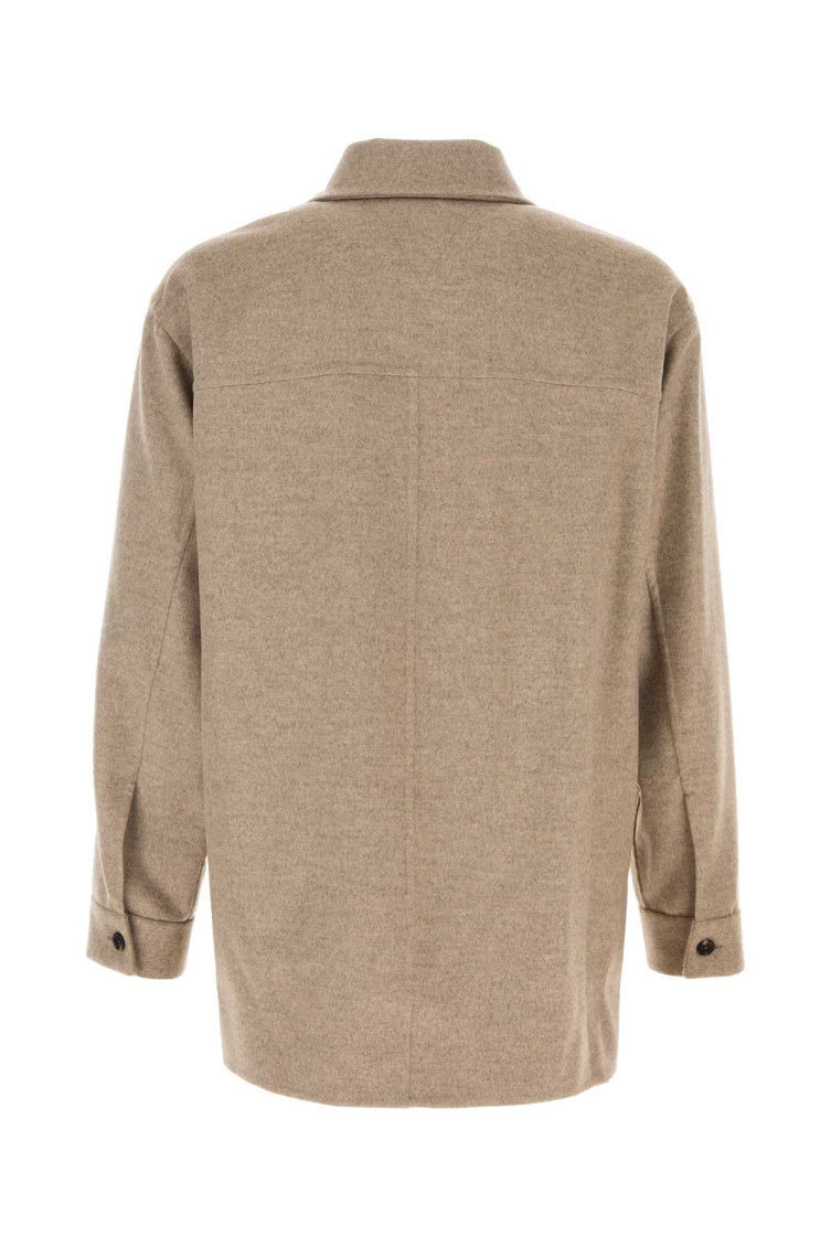 Beige Textured Shirt 2