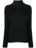 Black High neck sweater 1
