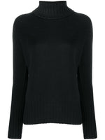 Black High neck sweater 1