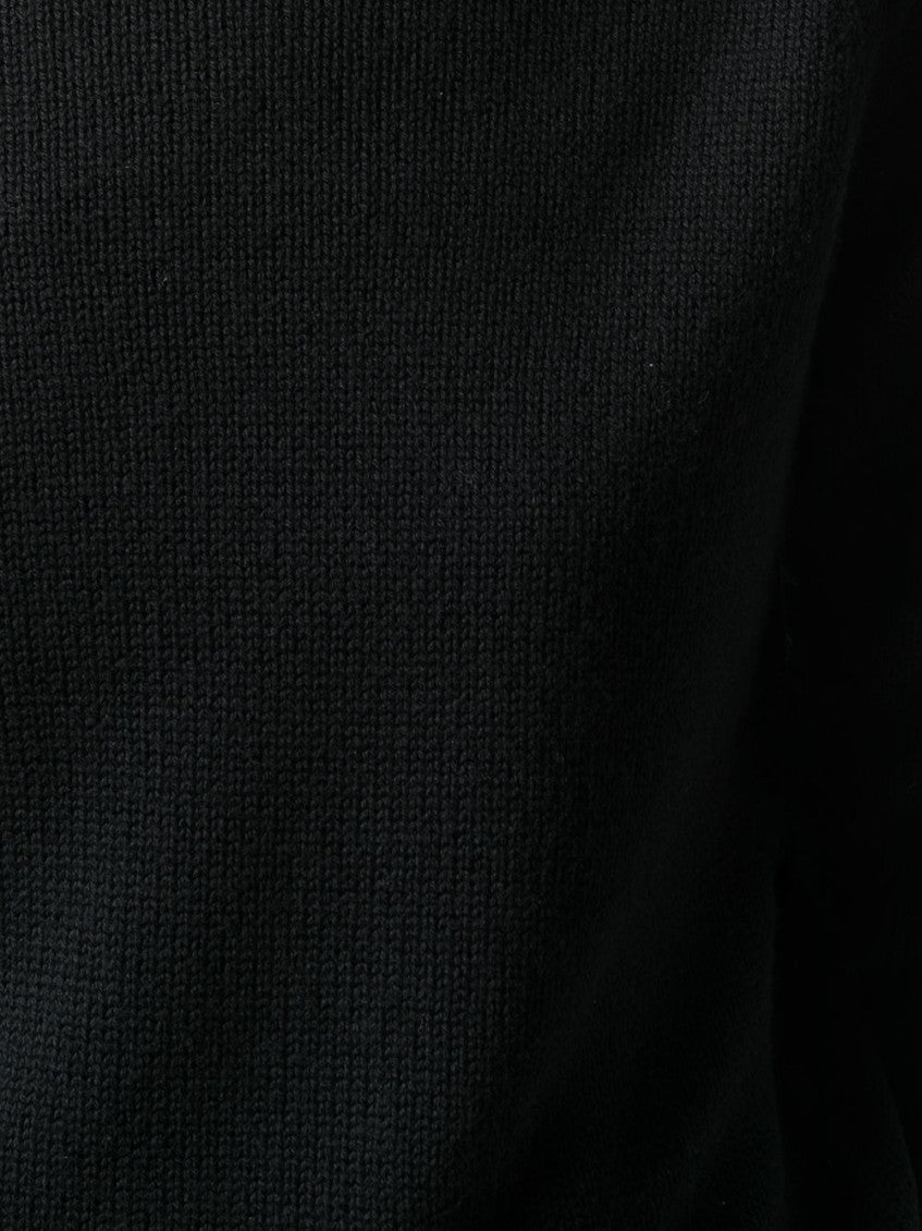Black High neck sweater 5