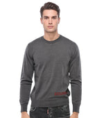 Ash Grey Knitted Sweater 1