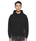 Black Relaxed Hoodie 1
