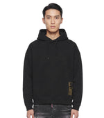 Black Relaxed Hoodie 1