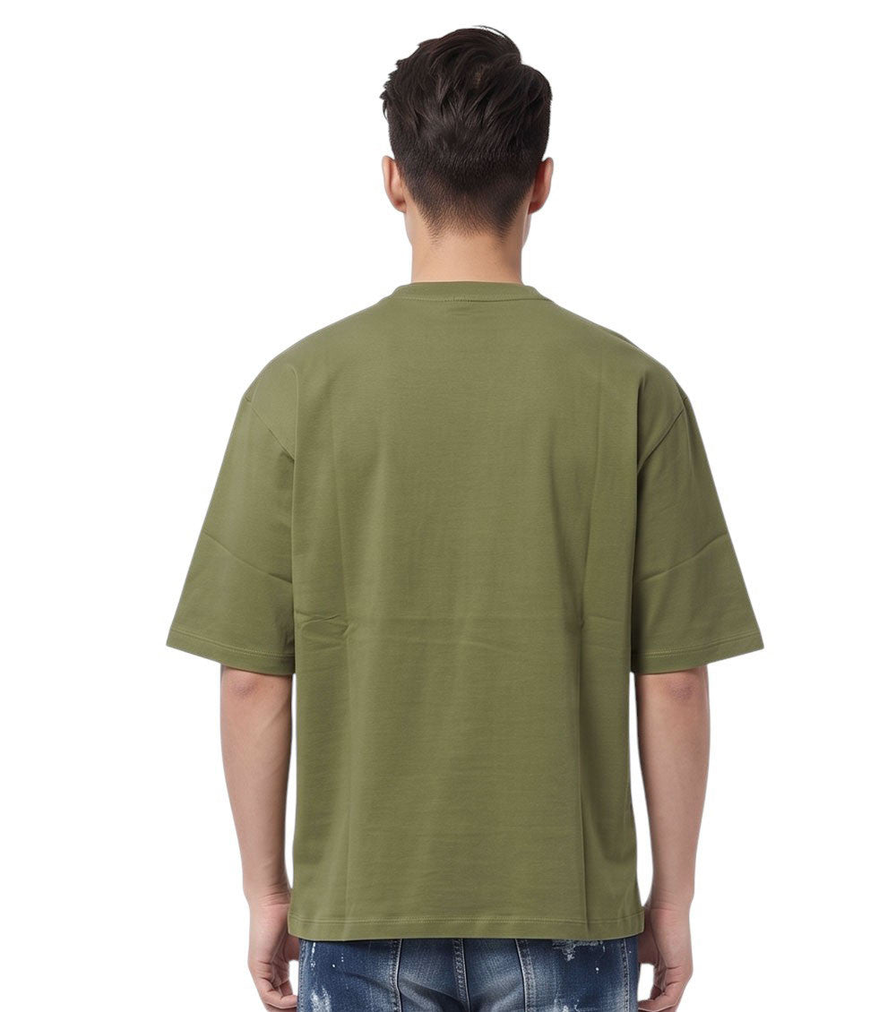 Green Loose Logo T-Shirt 2