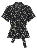 Black Regular Floral Shirt 1