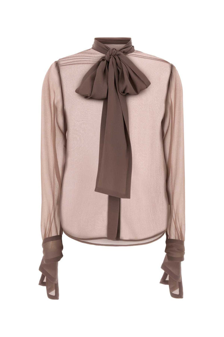 Light Brown Transparent Shirt 1