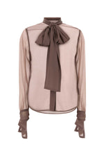 Light Brown Transparent Shirt 1