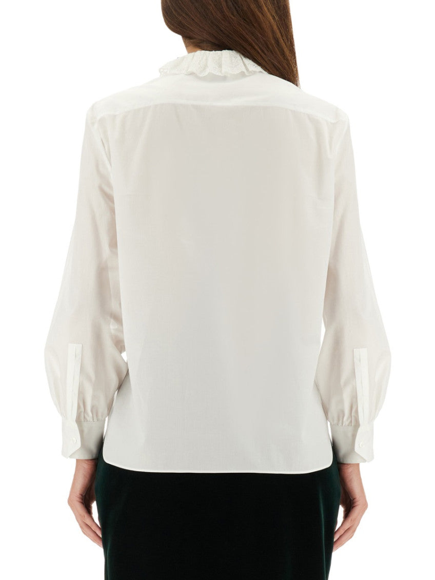 White Regular Solid Shirt 2