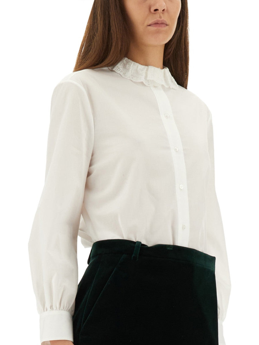 White Regular Solid Shirt 3