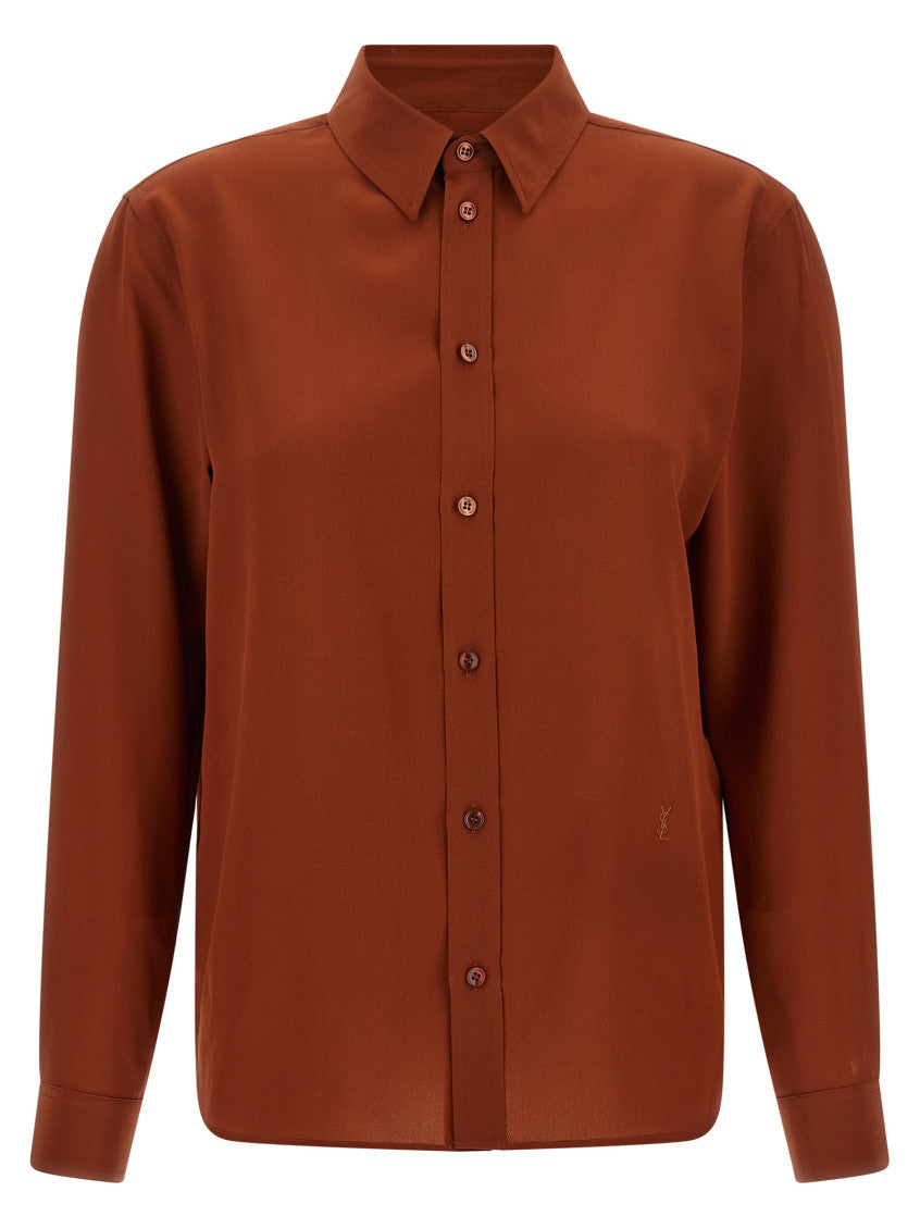 Orange Regular Logo Shirt 1