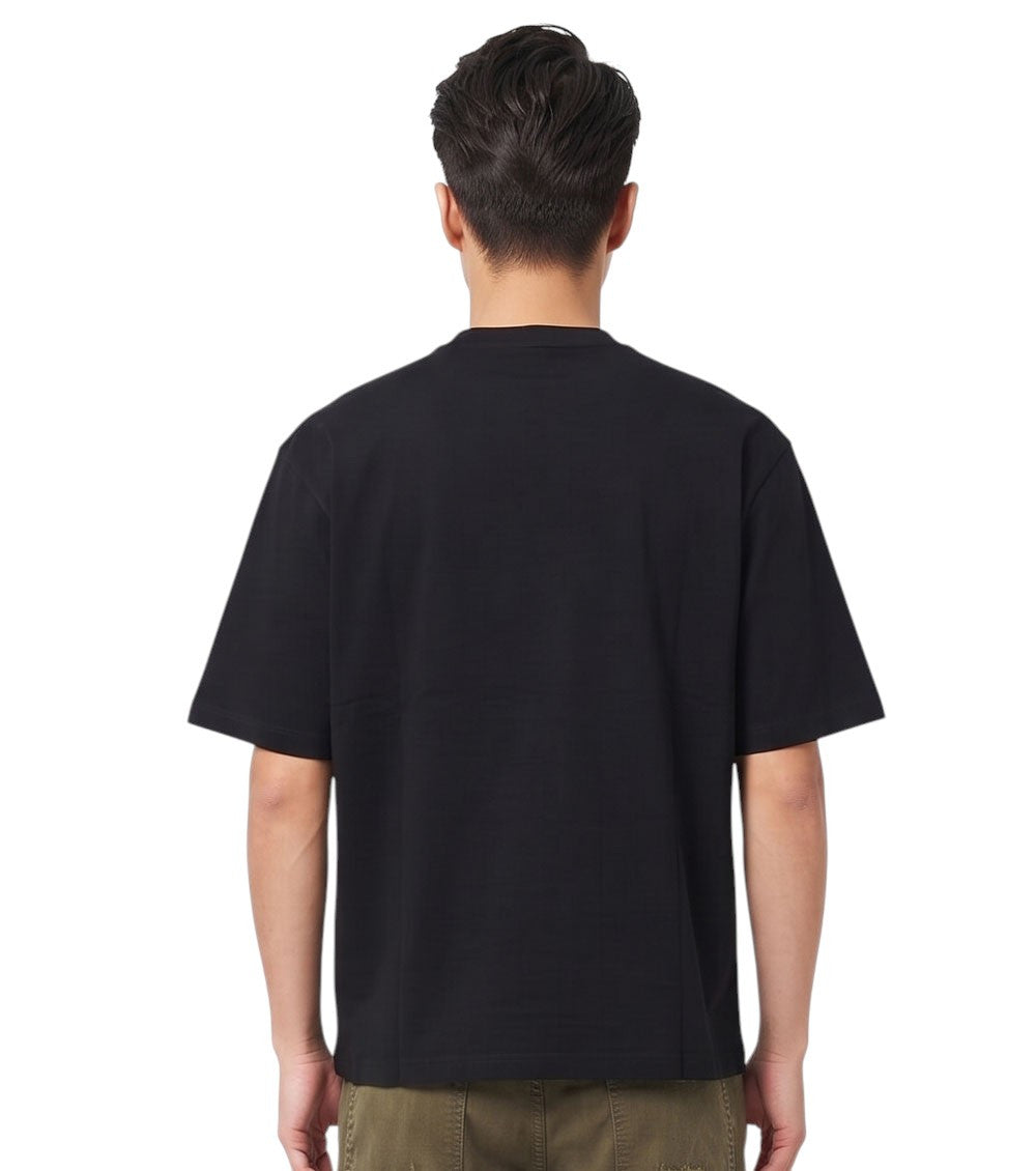 Black Crew Neck T-Shirt 2