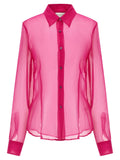 Fuchsia Regular Solid Shirt 1