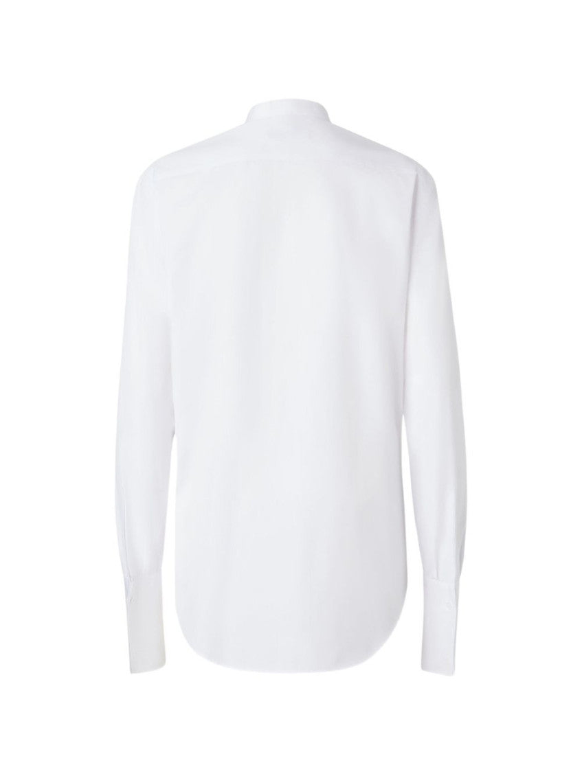 White Regular Solid Shirt 2