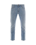 Light Blue Mid Rise Jeans 1