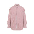 Red Oversized Stripes Shirt 1